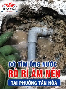 Dịch Vụ Dò Tìm Ống Nước Rò Rỉ Âm Nền Tại Phường Tân Hòa – Phục Vụ 24/7