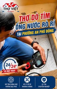 Dịch Vụ Dò Tìm Rò Rỉ Nước Âm Tường Phường An Phú Đông Giá Rẻ – UY TÍN 24/7