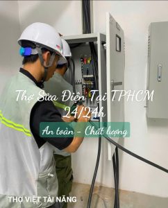 Dịch Vụ Sửa Điện Tại TPHCM – Thợ Uy Tín, Chuyên Nghiệp