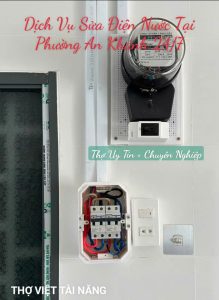 Dịch Vụ Sửa Điện Nước Tại Phường An Khánh 24/24h - Thợ Việt Tài Năng
