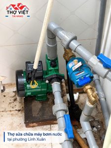 Sửa Máy Bơm Nước Giá Rẻ Tại Nhà Phường Linh Xuân 24/24H