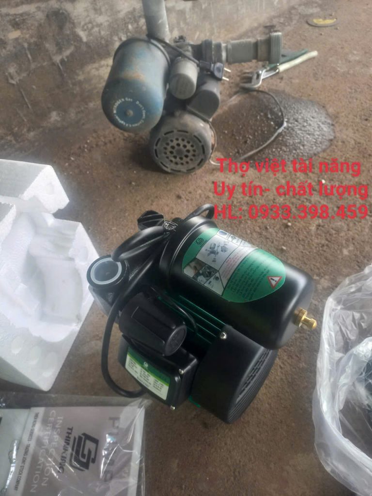  Sửa Máy Bơm Cháy, Không Lên Nước Phan Văn Trị (Gò Vấp/Bình Thạnh) – 0933.398.459