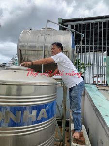 Sửa Lắp Đặt Vệ Sinh Bồn Nước Quận Gò Vấp 24/24 | Thợ Việt Tài Năng