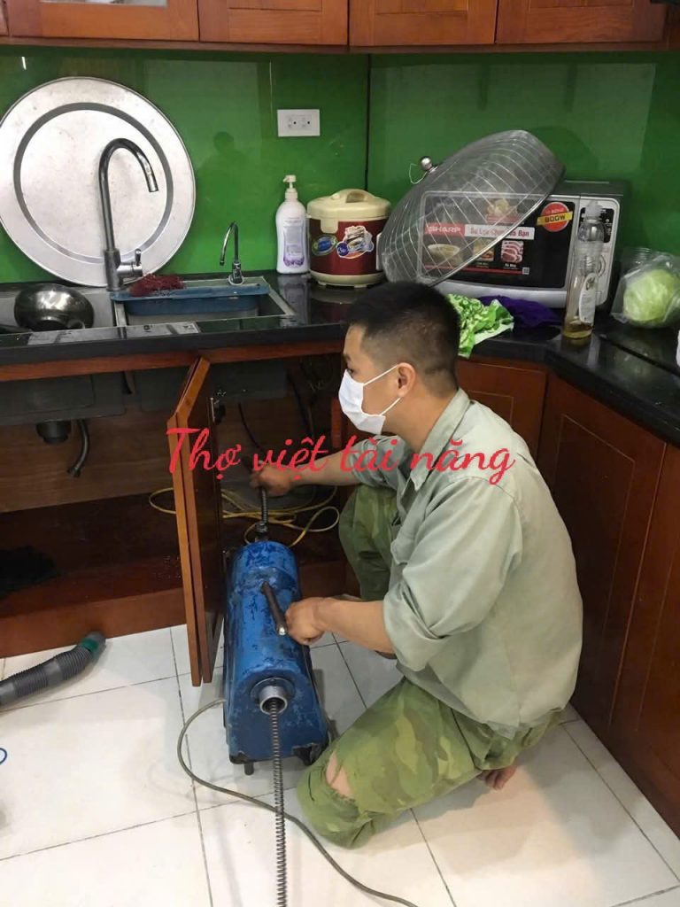 Thợ Thông Nghẹt Bồn Rửa Chén Tại Nhà 24/24 – Nhanh, Sạch, Giá Rẻ