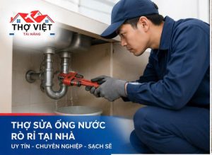 Sửa Ống Nước Tại Phường An Hội Đông: Xử Lý Rò Rỉ, Bể Ống Triệt Để 24/7