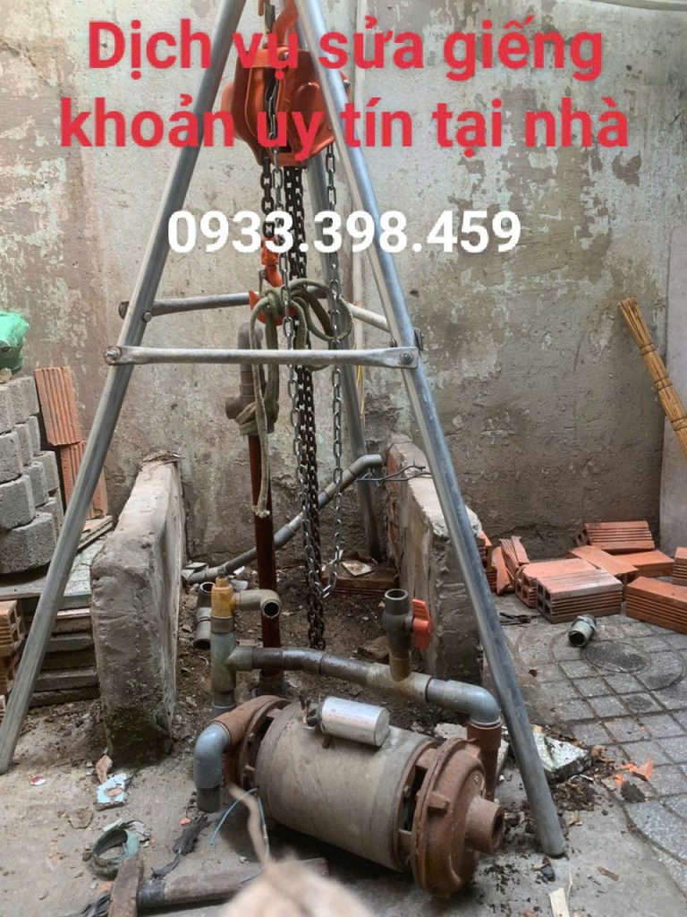 Dịch Vụ Sửa Giếng Khoan Uy Tín – Khắc Phục Mọi Sự Cố Mất Nước, Nước Yếu