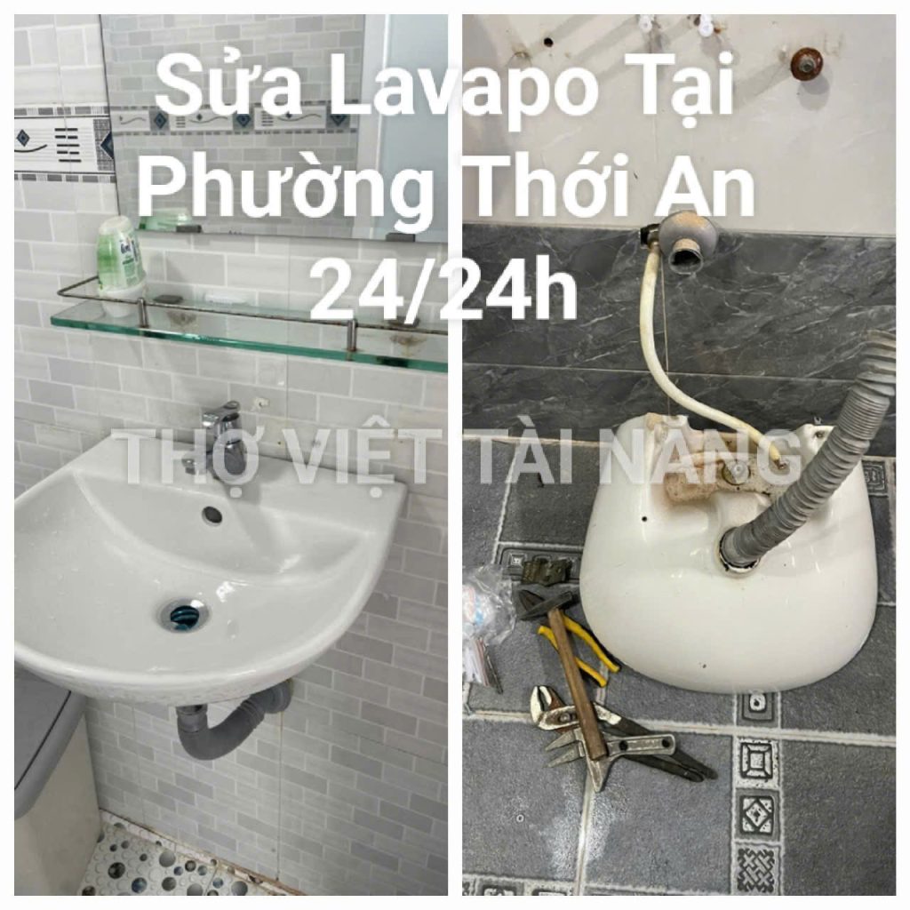 Sửa Lavabo Tại Phường Thới An – Xử Lý Rò Rỉ, Nghẹt Nước Nhanh Chóng