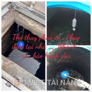 Dịch Vụ Thay Phao Bồn Nước Tại Nhà: Uy Tín, Giá Rẻ, Xử Lý Nhanh 24/7