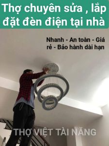 Dịch Vụ Sửa, Thay, Lắp Đặt Bóng Đèn Tại Nhà TPHCM Giá Rẻ – Gọi Là Có Ngay 0933.398.459