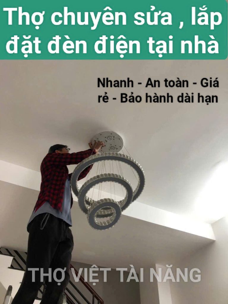 Dịch Vụ Sửa, Thay, Lắp Đặt Bóng Đèn Tại Nhà TPHCM Giá Rẻ – Gọi Là Có Ngay 0933.398.459
