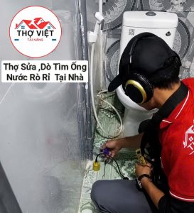 Sửa Ống Nước Rò Rỉ Tại Nhà TPHCM – Dò tìm rò rỉ chính xác 