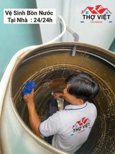 Vệ Sinh Bồn Nước Giá Rẻ Tại Nhà TP.HCM – Phục Vụ 24/24h