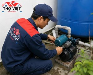 Dịch Vụ Lắp Máy Bơm Nước Tại Nhà TPHCM Giá Rẻ, Chuyên Nghiệp